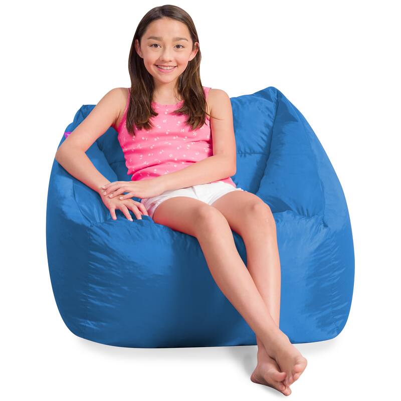 Posh Creations Coronado Bean Bag Chair for Boys and Girls, Large Chair for Kids, Great for Gaming and Playrooms