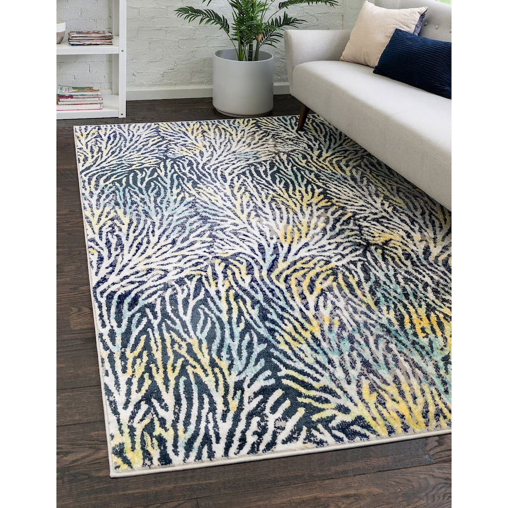 Country & Floral Pledouis Collection Area Rug