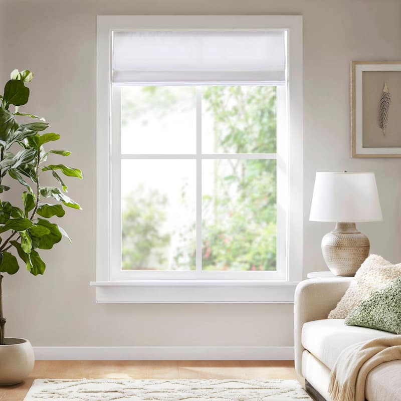 Madison Park Galen Matte Cordless Roman Blind Galen Matte fabric