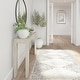 preview thumbnail 8 of 43, Modern 46-inch Solid Wood Entryway Console Table - 46"