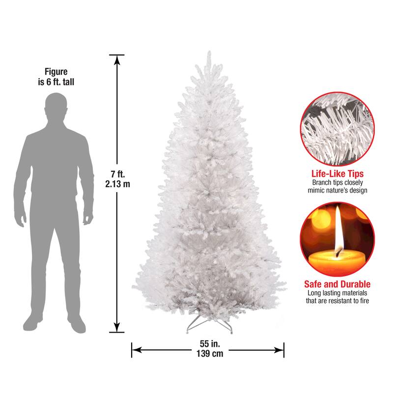 National Tree Company 7 ft. Dunhill® White Fir Tree - 7 Foot