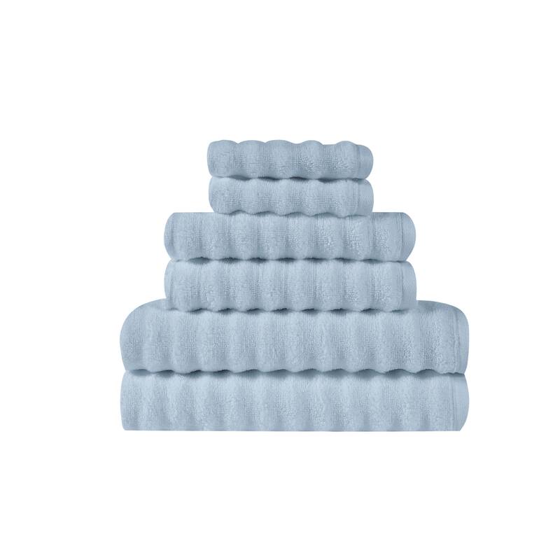 Truly Soft Zero Twist 6 Piece Towel Set