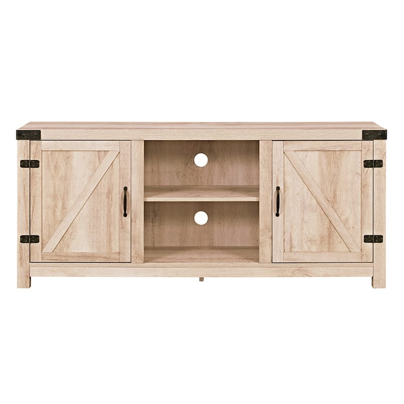 Middlebrook Firebranch 58-inch Barn Door TV Stand