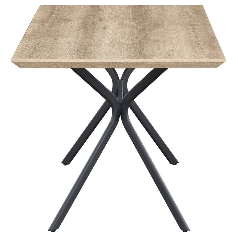 Edgecreek 53-Inch Composite Wood Dining Table Light Brown