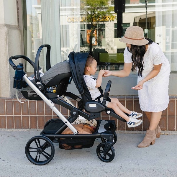 Unilove Trio Trolly Stroller Wagon Car Seat Adapter - Black
