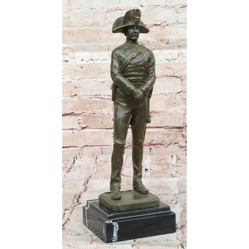 Bronze Napoleon Bonaparte Statue - Historical Sculpture French Decor