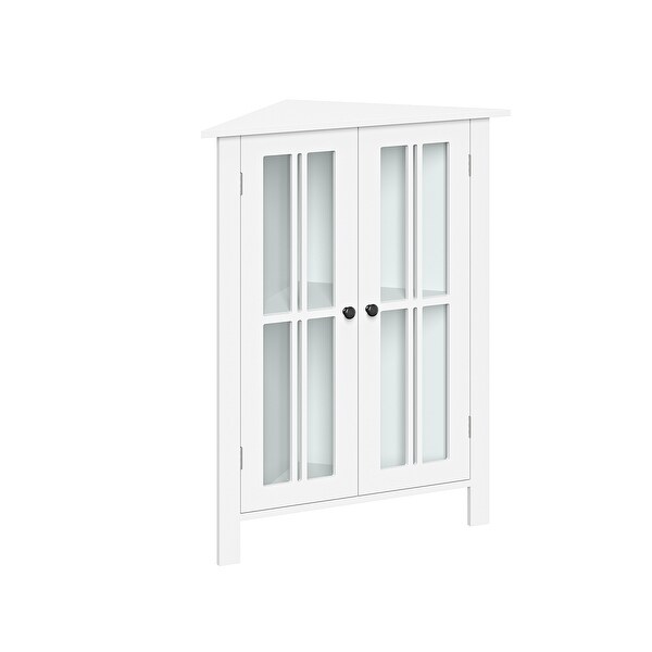 River ridge store corner cabinet