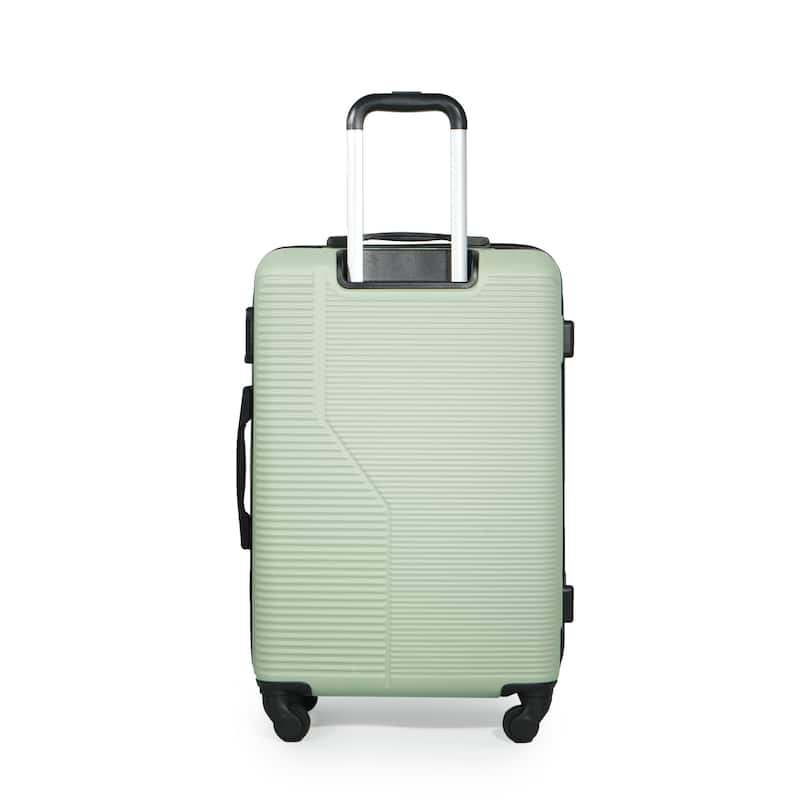 7-Piece Luggage Set ABS Lightweight & Durable Suitcase with Spinner Wheels, TSA Lock, (20/24/28)