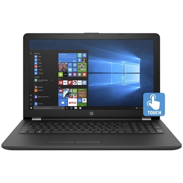 Refurbished - HP 15-BW035NR 15.6" Touch Laptop AMD A10-9620P 2.5GHz 4GB 500GB Win10