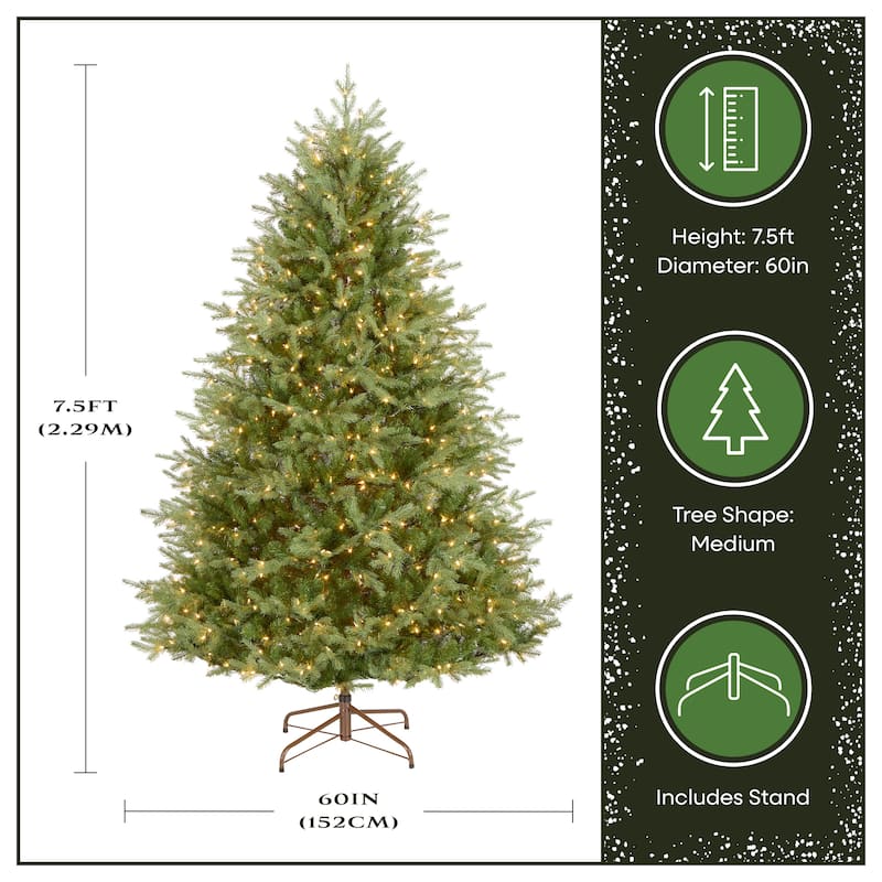 National Tree Company 7.5 ft. Feel Real Norwood Spruce