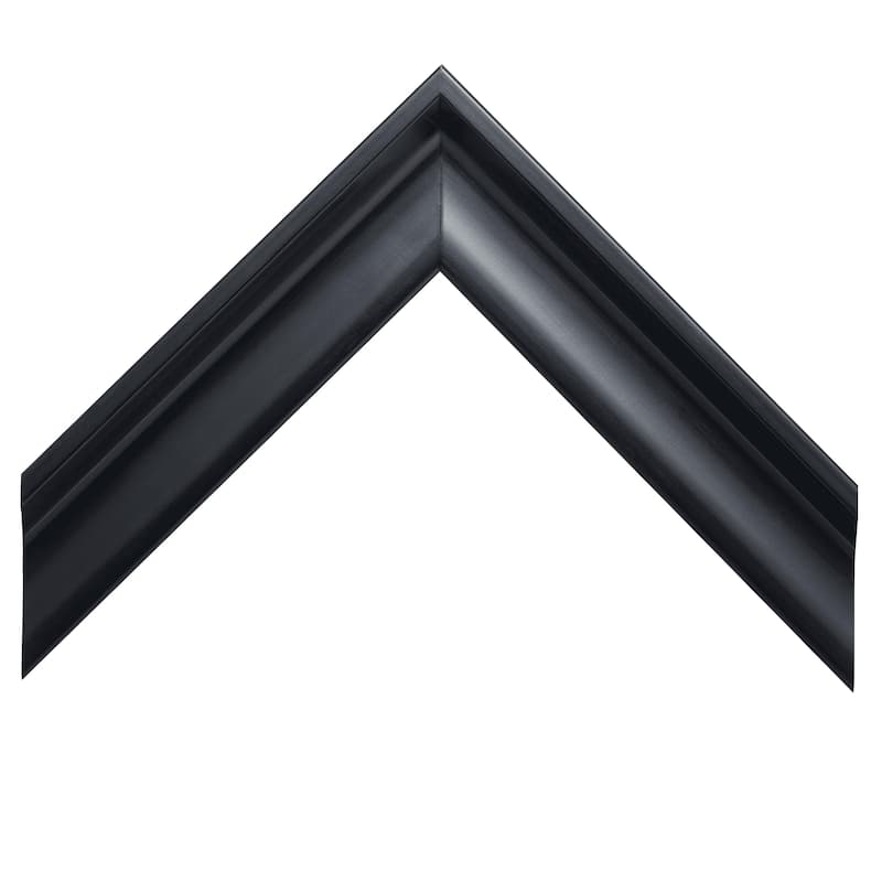 Frame My Mirror Black Framed Mirror, Geneva Design