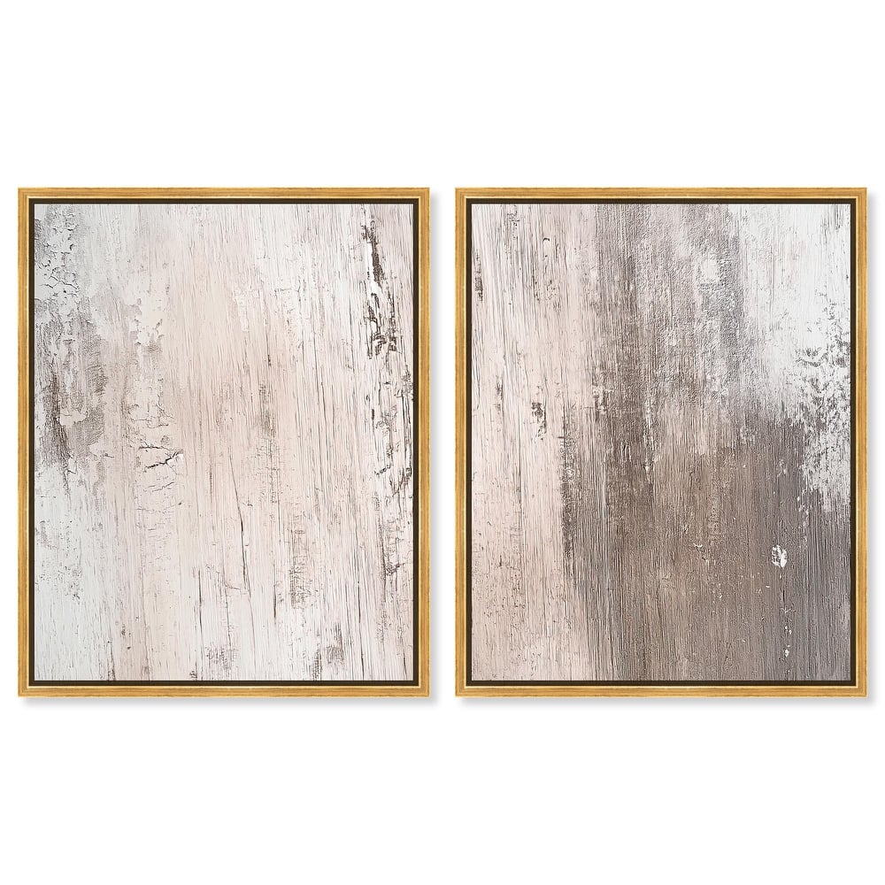 Striated Texture IV Canvas Set of 2 by Art Remedy