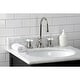 preview thumbnail 8 of 23, Kingston Brass Governor 8 in. Widespread Bathroom Faucet