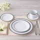 preview thumbnail 7 of 14, Charlotta Set of 4 Dinner Plates, 10-1/2"
