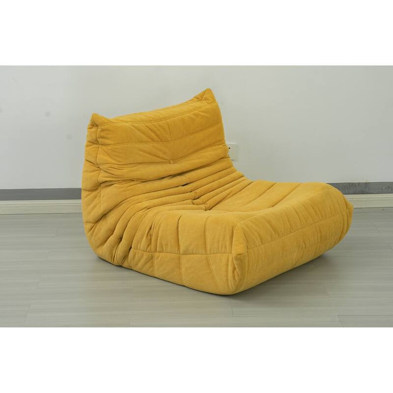 Floor Sofa Bean Bag Chair for Adults Fireside Bean Bag Lounger Memory Foam Chair for Home, Office, Apartment or Gaming Venue