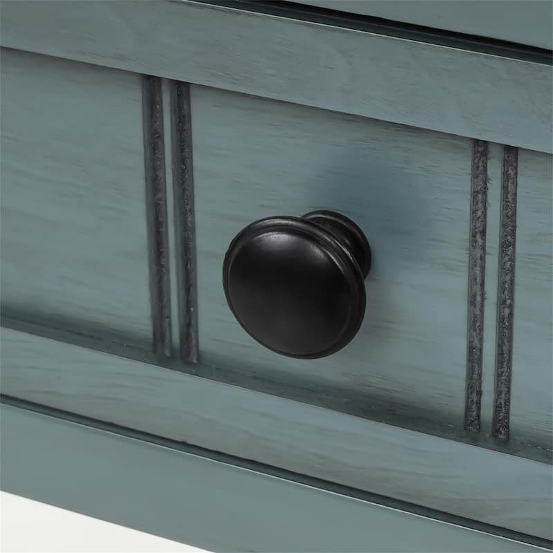 Modern Console Table with Three Storage Drawers