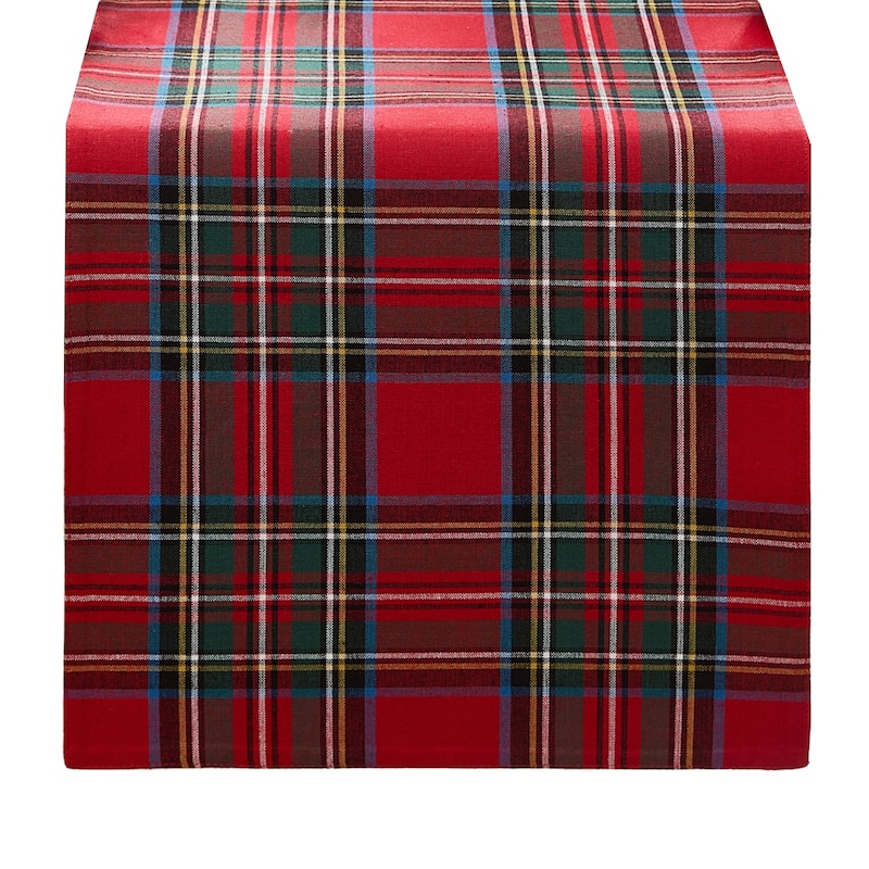 Stowe Tartan Holiday Plaid Table Runner