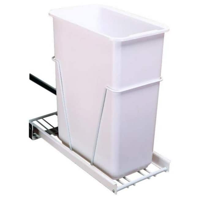 Rev-A-Shelf RV Series Bottom Mount Single Bin Trash Can with 3/4