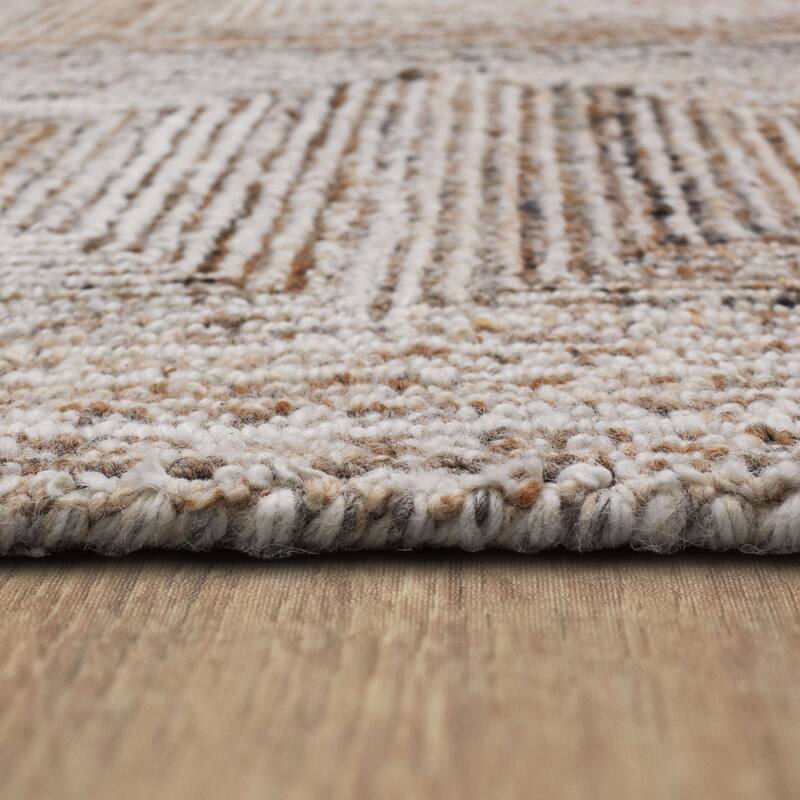 Karastan Rugs Cloverdale Beige Steel Area Rug