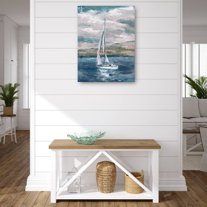 Gentle Winds By Studio Arts Canvas Art Print