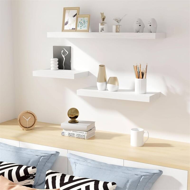 Floating Shelves 9 Inch Deep Wall Shelf for Decor & Storage - 9"D x 36"W x 1.6"H