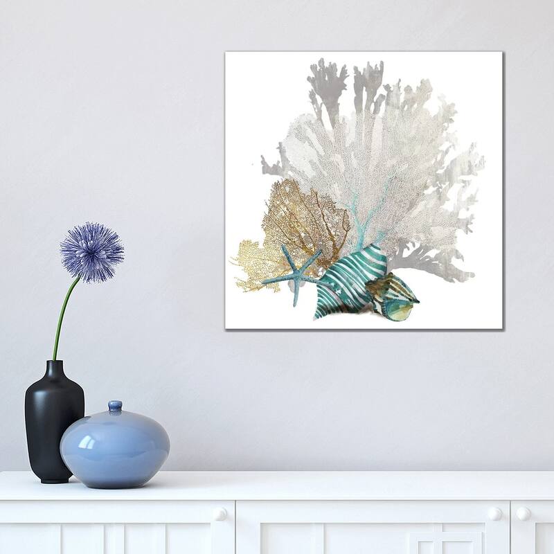 iCanvas "Coral IV" by Aimee Wilson Canvas Print - 18x18x1.5