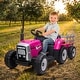 preview thumbnail 16 of 26, 12V 35W Ride on Tractor with Trailer & Remote Control