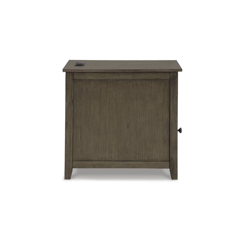 Signature Design by Ashley Treytown Chairside End Table - 16"W x 24"D x 24"H