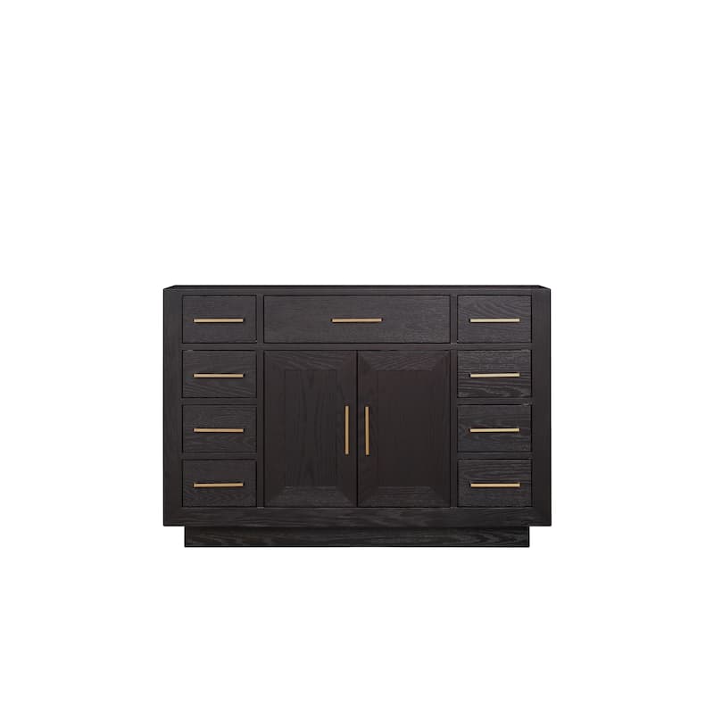Abbey Bath Vanity - 48 - Black Oak