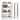 Gymax 4-tier Foldable Storage Shelf w/ Lockable Wheels Home Shelving
