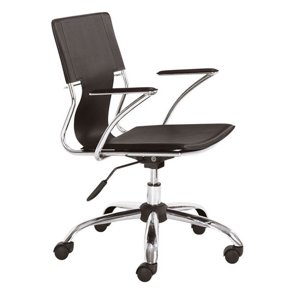Espresso office chair cheap