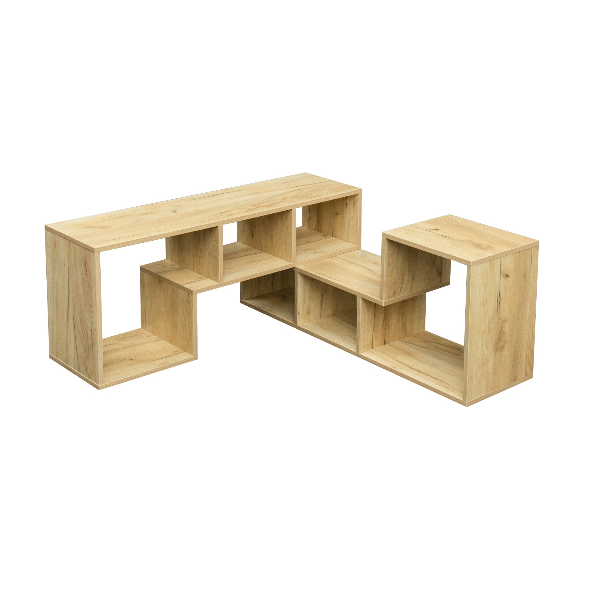 L-Shaped TV Stand,Display Shelf