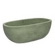 preview thumbnail 47 of 144, Avalon NativeStone Freestanding Soaking Tub 72" - Sage