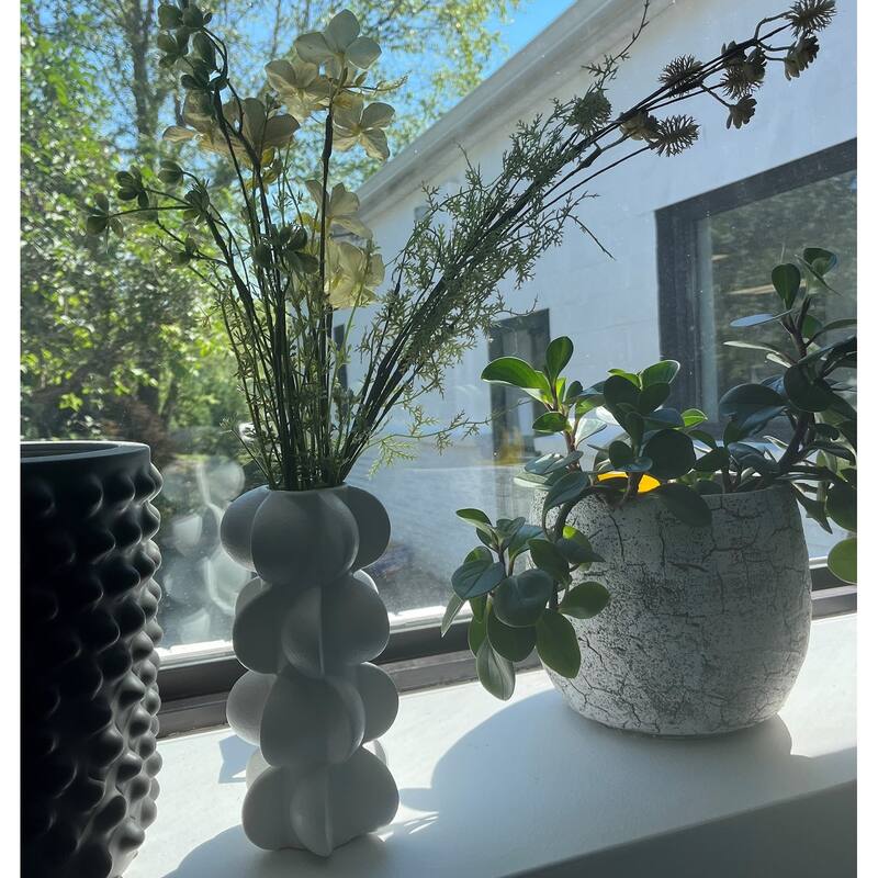 Vase White- ST - White