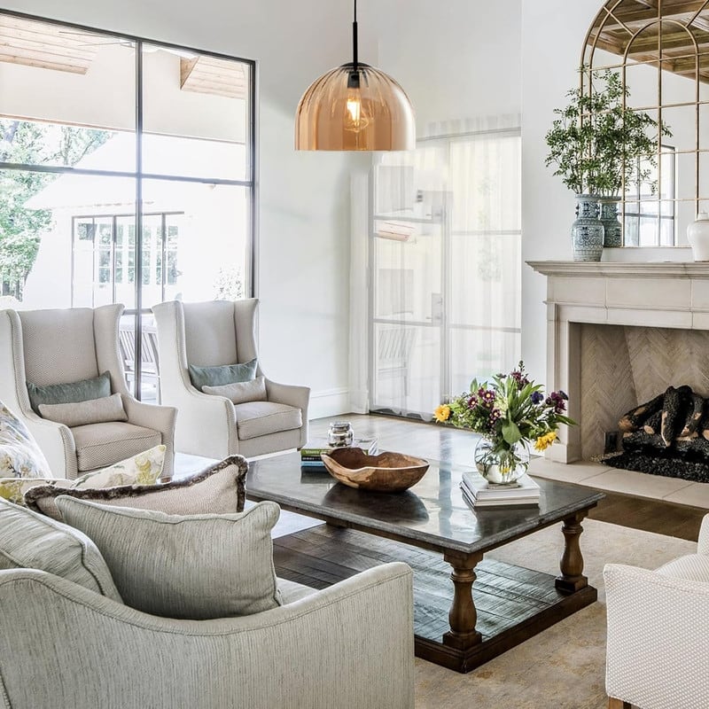 11.8 Inch bulb lights black lighting fixture glass pendant light