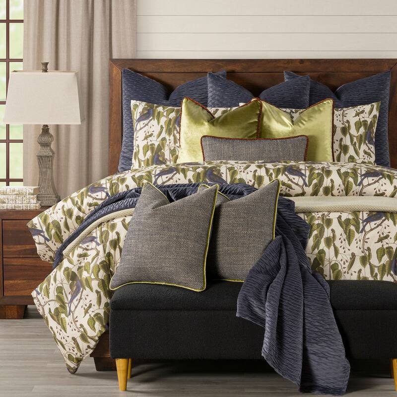 Smithsonian Bluebirds In Paradise Duvet Set