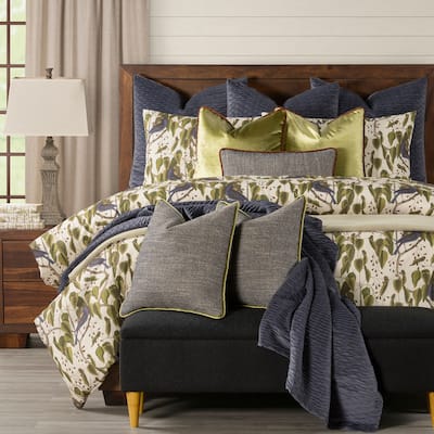 Smithsonian Bluebirds In Paradise Duvet Set
