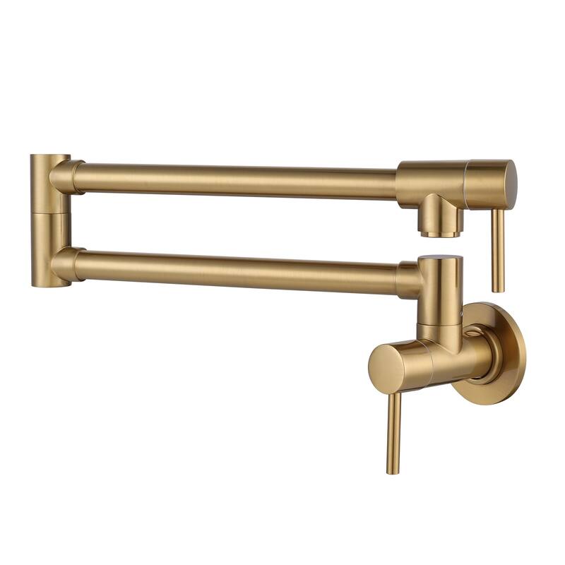 WOWOW Wall Mounted Pot Filler - Gold