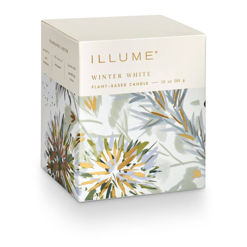 ILLUME Noble Holiday Winter White Candle