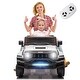 preview thumbnail 19 of 52, 24V Ride-On Truck for Kids with Rocking Chair Mode, Parental Control, and Music System, Perfect Holiday Present White