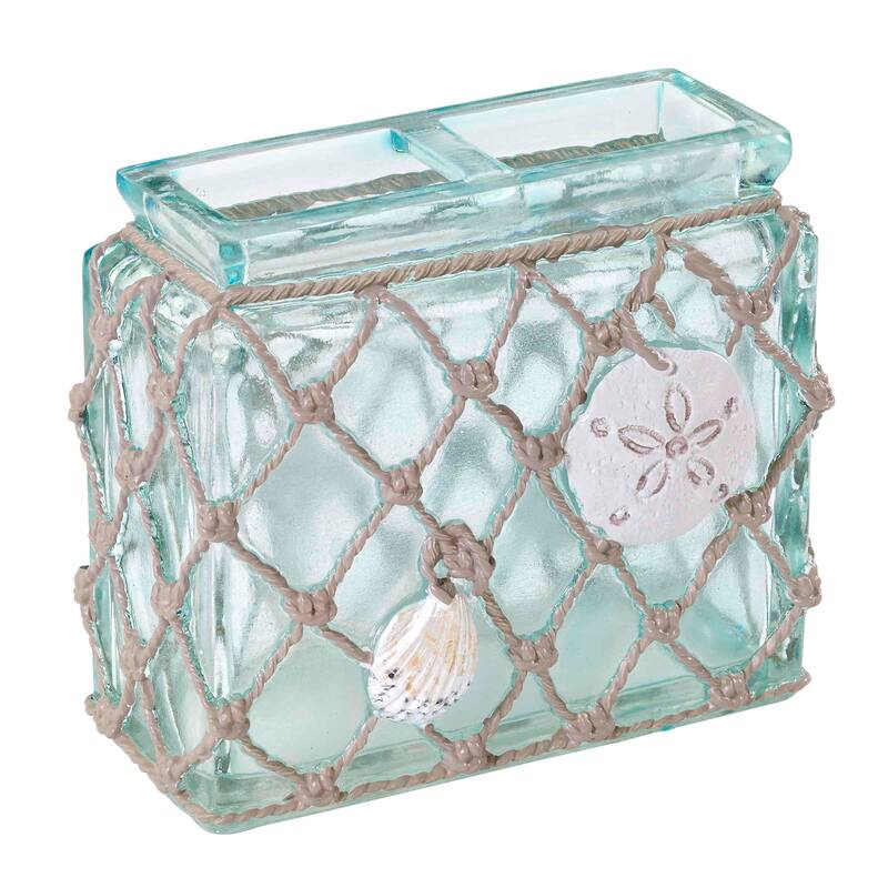 Avanti Linens Seaglass 4-Piece Bath Accessory Set - Bath Acc 4pc Set - TM, TB, SD, LP