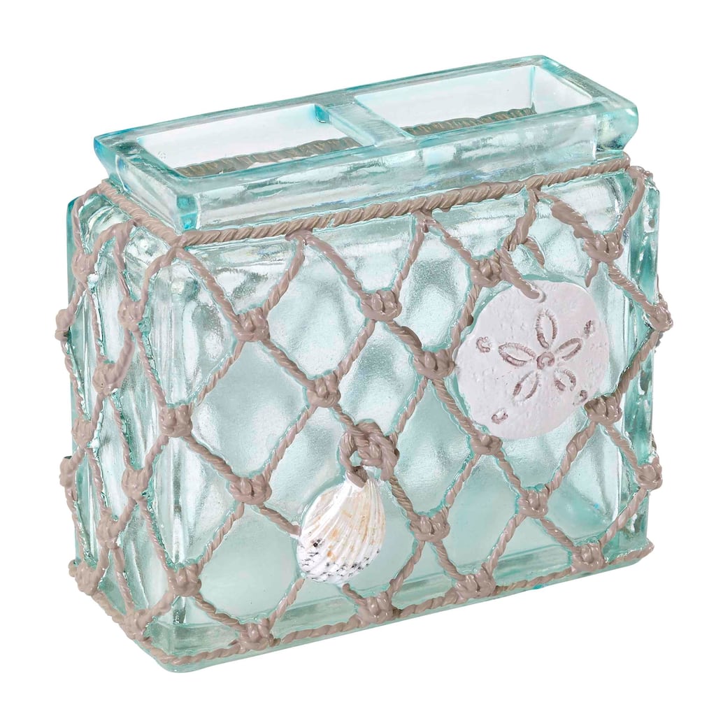 Avanti Linens Seaglass Toothbrush Holder - Green - Toothbrush Holder
