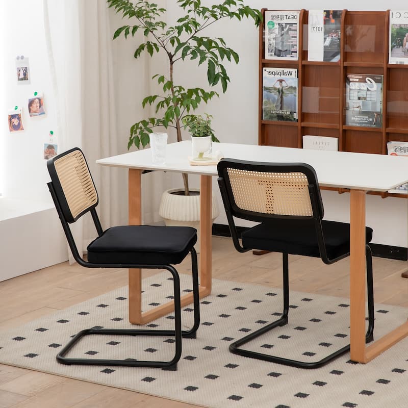 Upholstered Dining Chairs Side Accent Chairs Set of 2