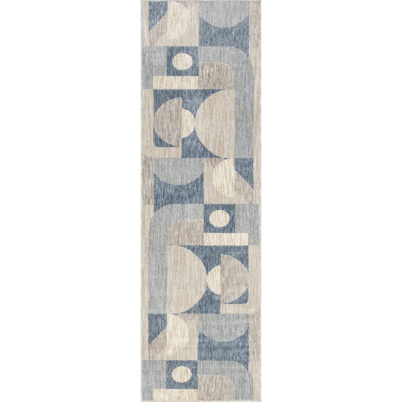 Nuloom Rhona Modern Geometric Recycled Area Rug