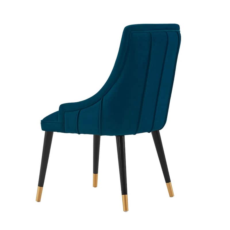 Manhattan Comfort Modern Eda Velvet Dining Chair