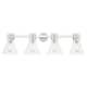 Option Satin Nickel, Clear