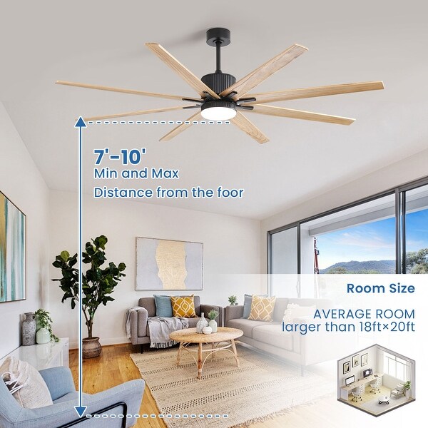 Smart light ceiling fan sale