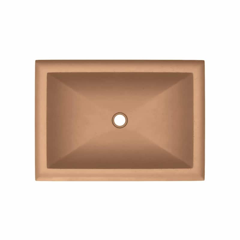 Native Trails Montecito 21-1/2" NativeStone Drop In Bathroom Sink