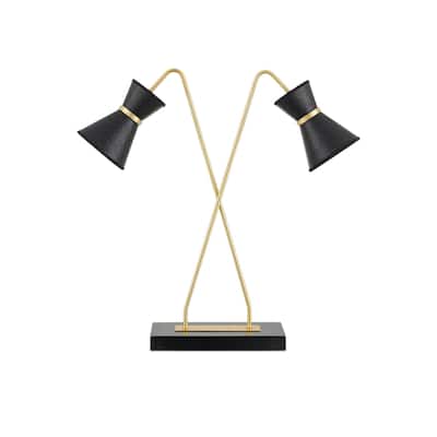 Currey & Company Avignon Desk Lamp - 28.75"h x 30"w x 8"d