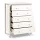 Taylor & Olive Snowberry 5-drawer Pine Wood Tall Storage Dresser